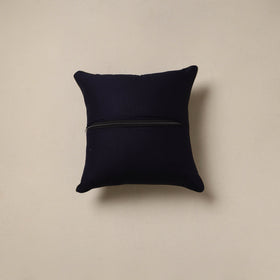 Hand indigo bagru cushion cover 48 - handcrafted