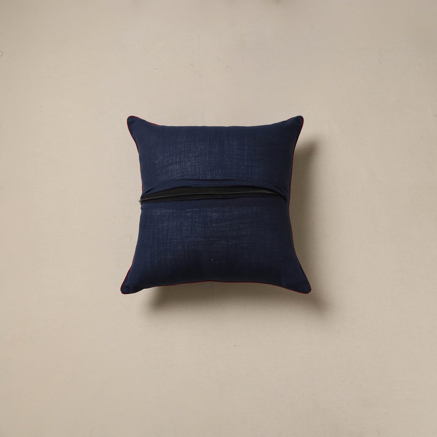 Hand indigo bagru cushion cover 49 - handcrafted