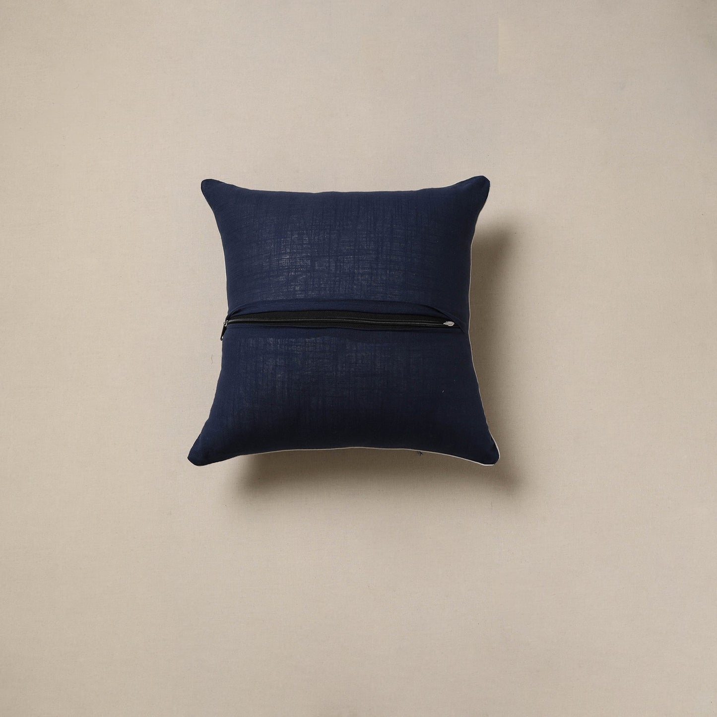 Hand indigo bagru cushion cover 52 - handcrafted