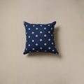 Hand indigo bagru cushion cover 53 - handcrafted
