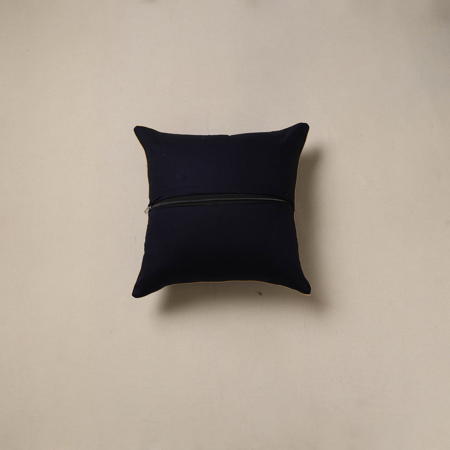 Hand indigo bagru cushion cover 53 - handcrafted