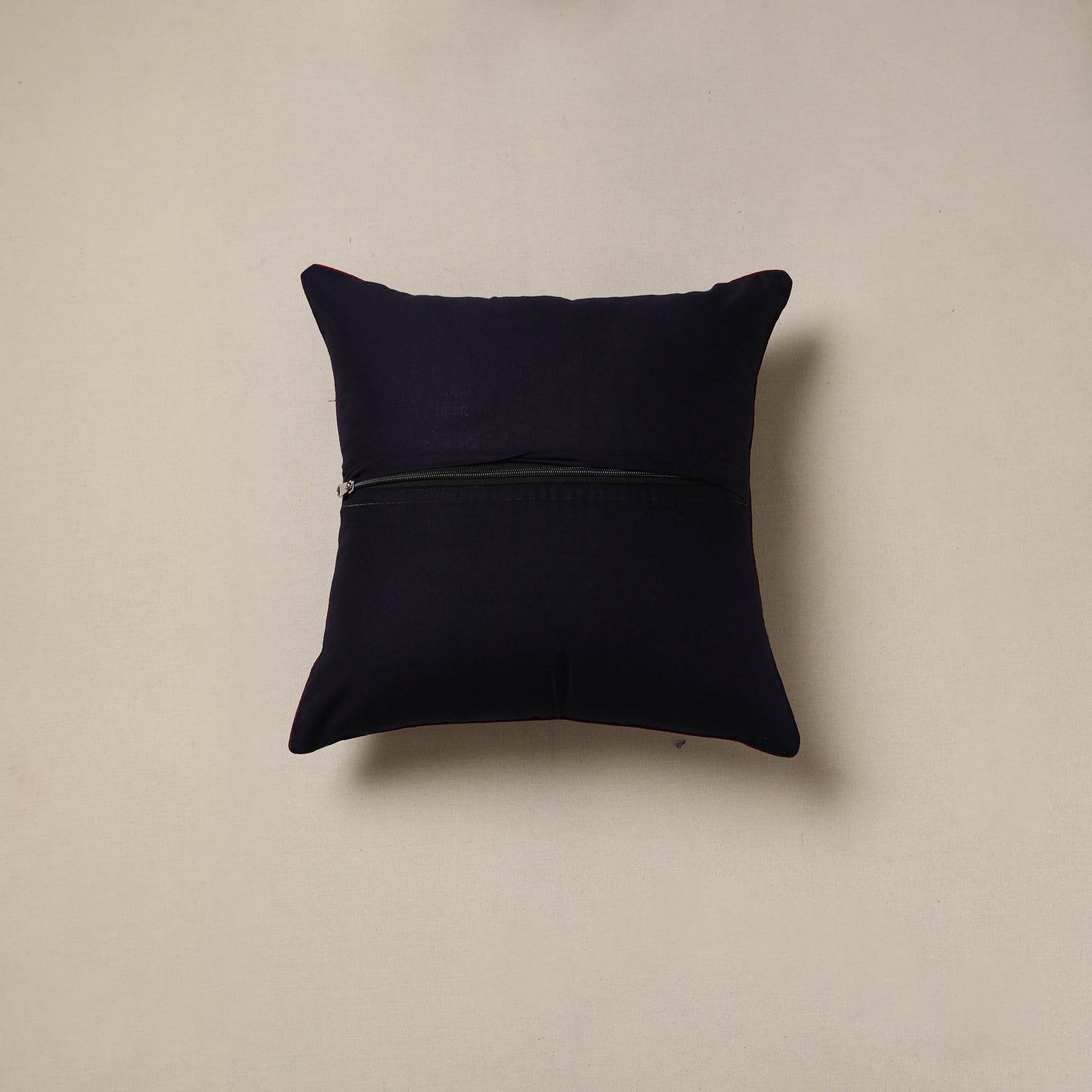 Hand indigo bagru cushion cover 57 - handcrafted
