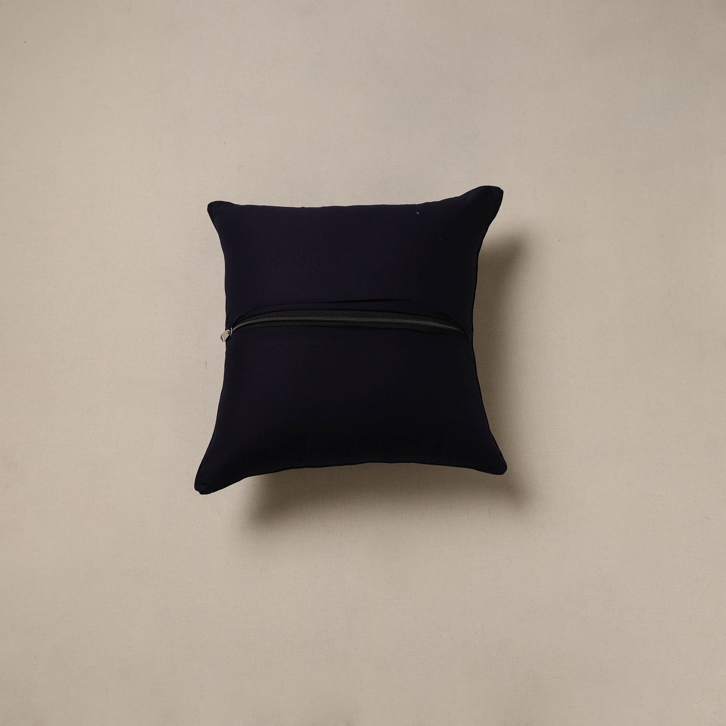 Hand indigo bagru cushion cover 58 - handcrafted