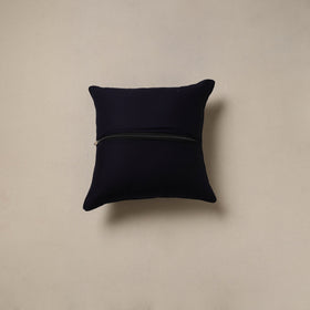 Hand indigo bagru cushion cover 58 - handcrafted