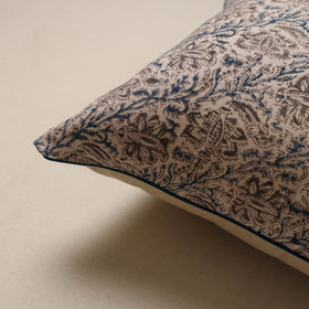 Hand kalamkari cushion cover 35 - handcrafted
