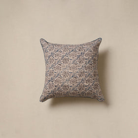Hand kalamkari cushion cover 35 - handcrafted