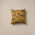 Hand kalamkari cushion cover 49 - handcrafted