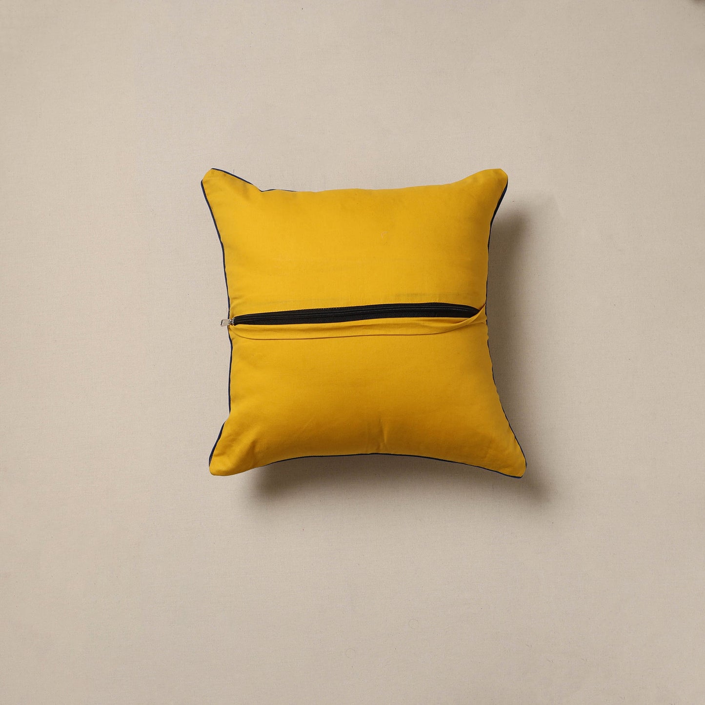 Hand kalamkari cushion cover 49 - handcrafted