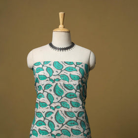 Hand kutch batik cotton 3pc unstitched dress material 02