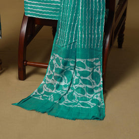 Hand kutch batik cotton 3pc unstitched dress material 02