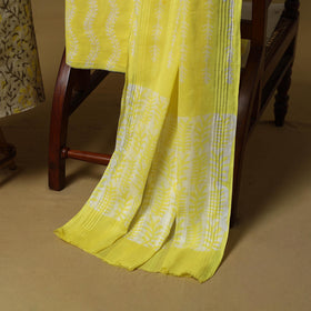 Hand kutch batik cotton 3pc unstitched dress material 05