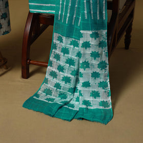 Hand kutch batik cotton 3pc unstitched dress material 07