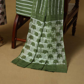 Hand kutch batik cotton 3pc unstitched dress material 08