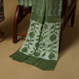 Hand kutch batik cotton 3pc unstitched dress material 09