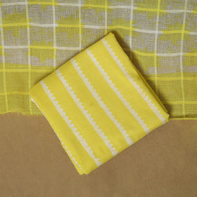 Hand kutch batik cotton 3pc unstitched dress material 12