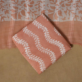 Hand kutch batik cotton 3pc unstitched dress material 13