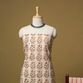 Hand kutch batik cotton 3pc unstitched dress material 14