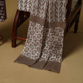 Hand kutch batik cotton 3pc unstitched dress material 16