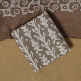 Hand kutch batik cotton 3pc unstitched dress material 16