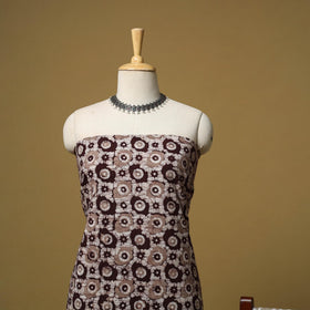 Hand kutch batik cotton 3pc unstitched dress material 16