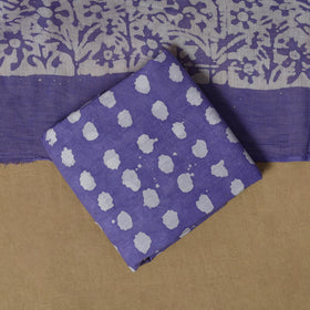 Hand kutch batik cotton 3pc unstitched dress material 19