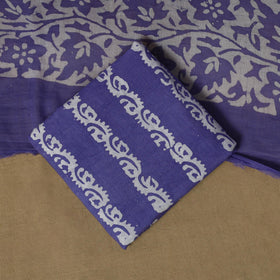 Hand kutch batik cotton 3pc unstitched dress material 20