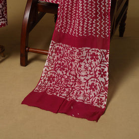 Hand kutch batik cotton 3pc unstitched dress material 22