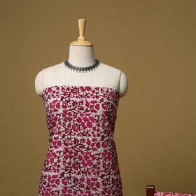 Hand kutch batik cotton 3pc unstitched dress material 23