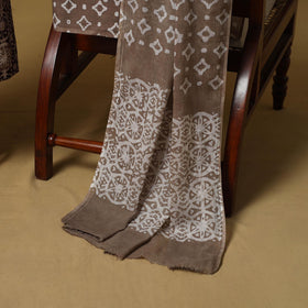 Hand kutch batik cotton 3pc unstitched dress material 25