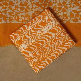 Hand kutch batik cotton 3pc unstitched dress material 26