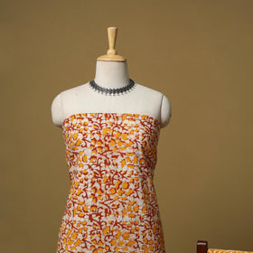 Hand kutch batik cotton 3pc unstitched dress material 26