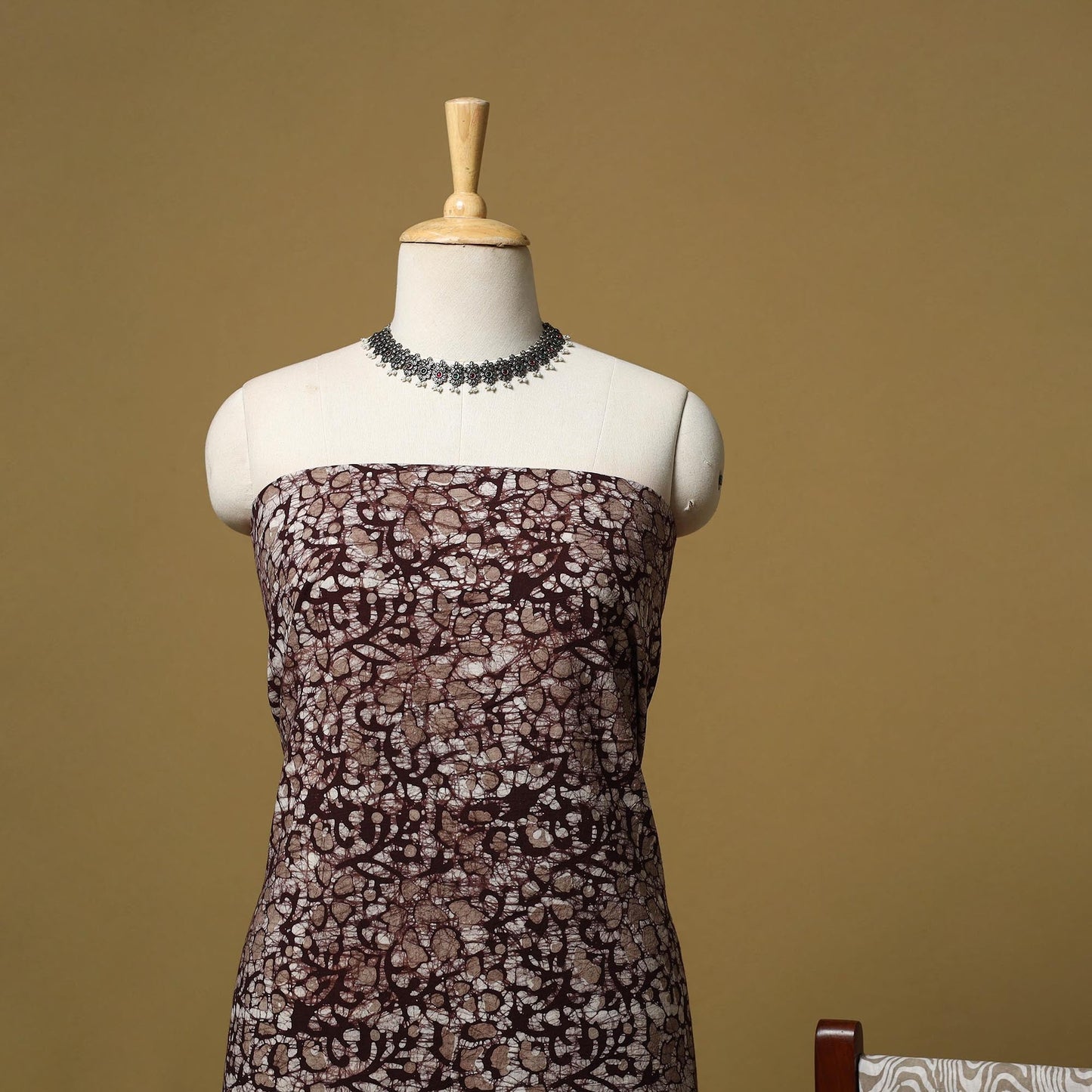 Hand kutch batik cotton 3pc unstitched dress material 27