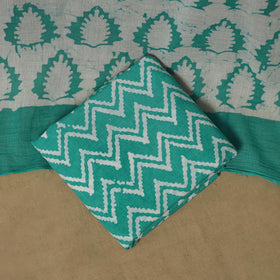 Hand kutch batik cotton 3pc unstitched dress material 28