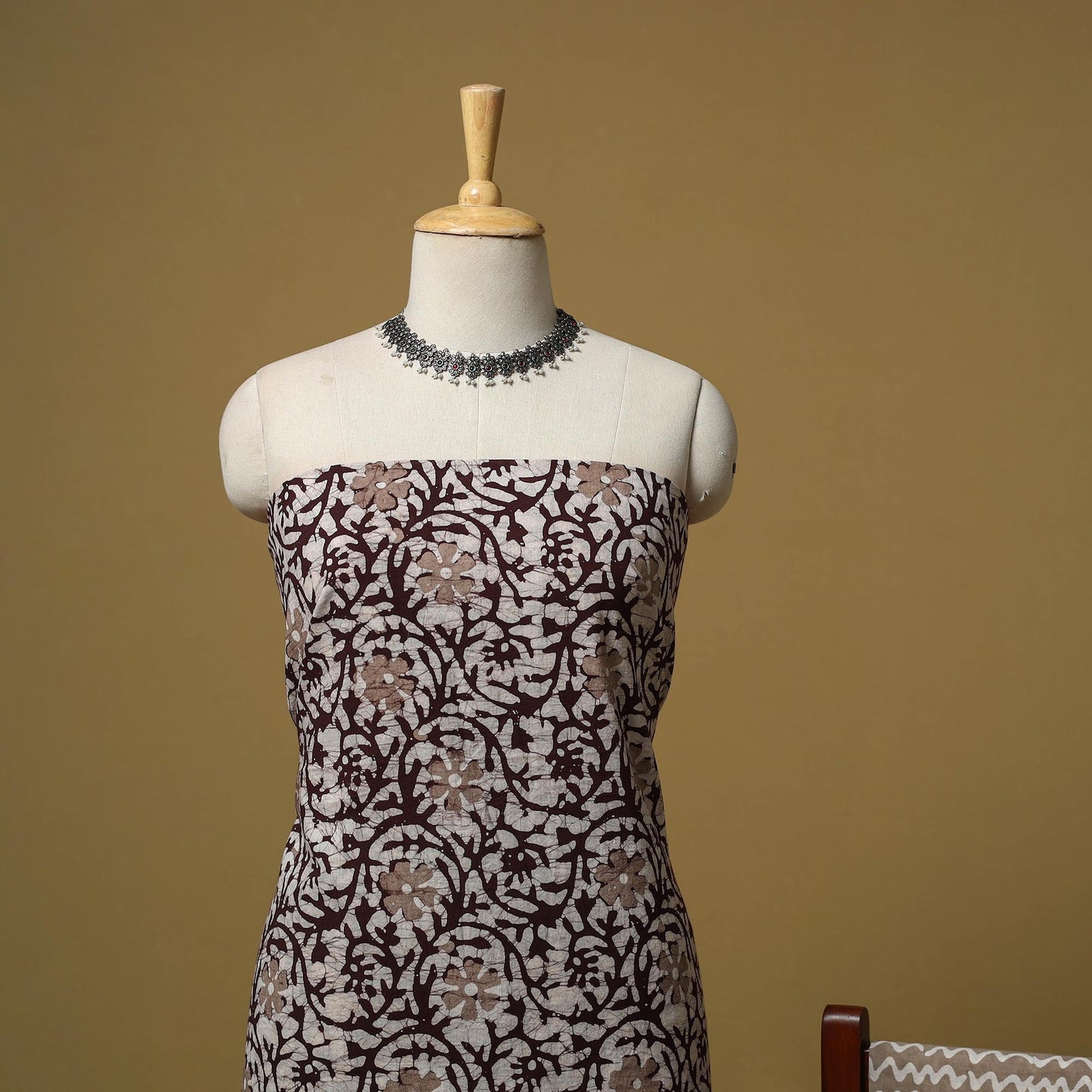 Hand kutch batik cotton 3pc unstitched dress material 29