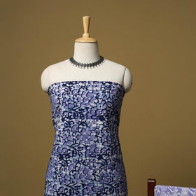 Hand kutch batik cotton 3pc unstitched dress material 30