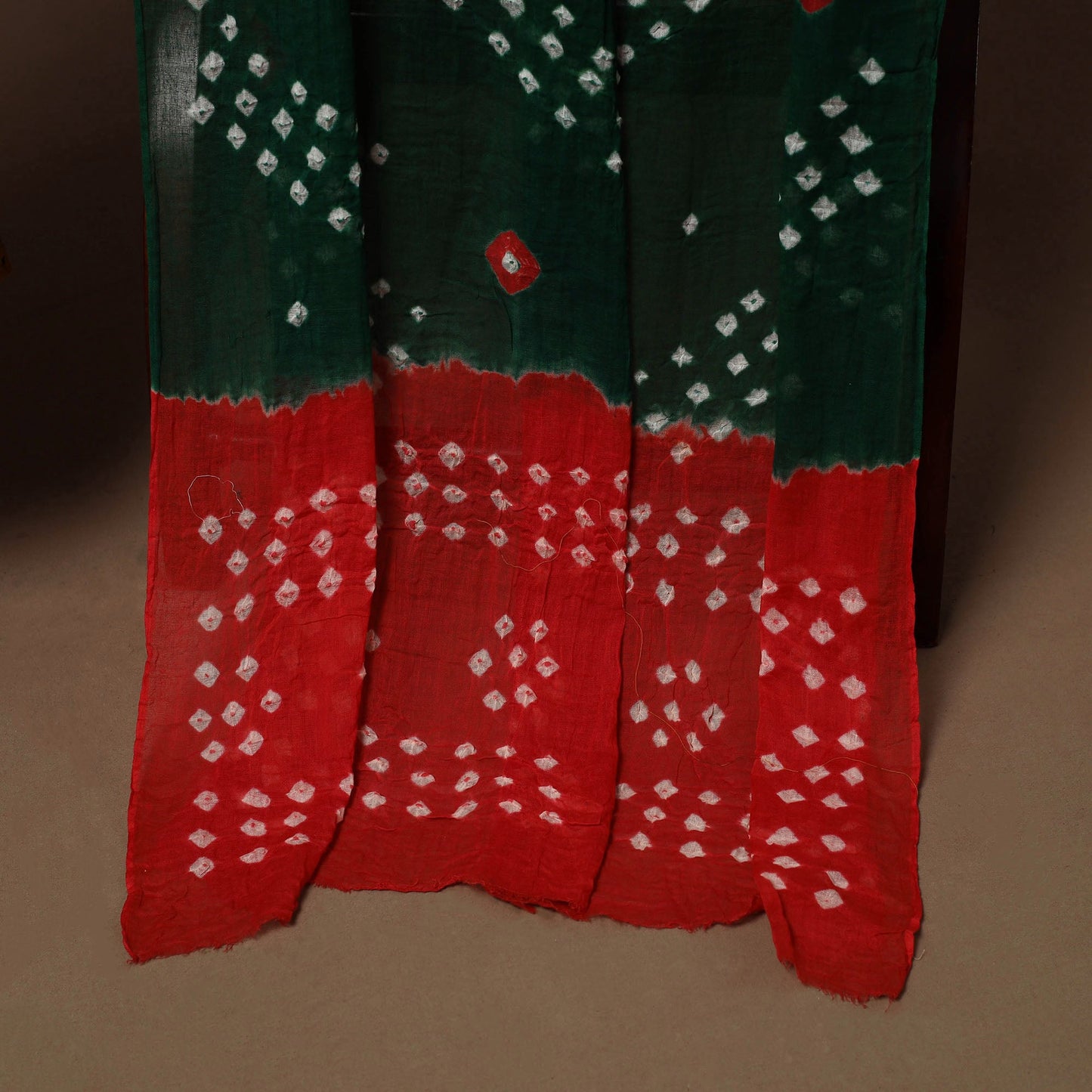 Hand natural dyed cotton 2pc unstitched dress material