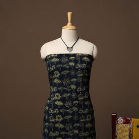 Hand natural dyed cotton 2pc unstitched dress material