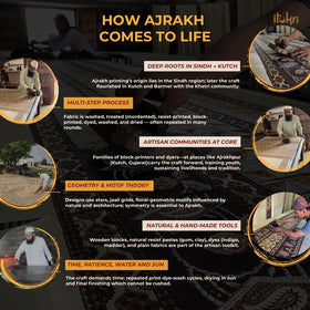 Hand natural dyed handwoven acrylic wool shawl 05