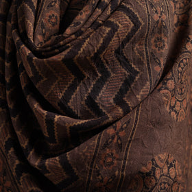 Hand natural dyed handwoven acrylic wool shawl 11