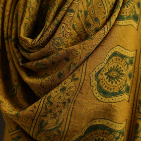 Hand natural dyed handwoven acrylic wool shawl 14