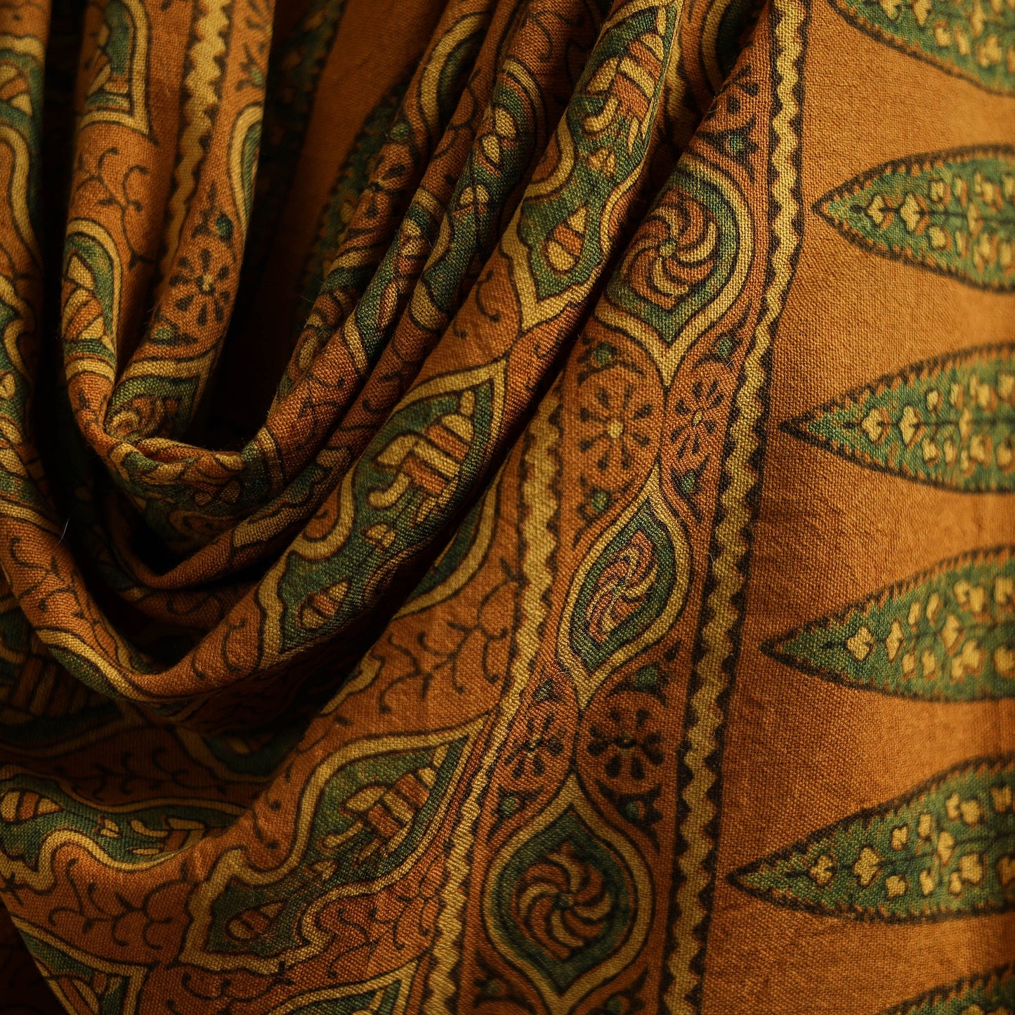 Hand natural dyed handwoven acrylic wool shawl 25