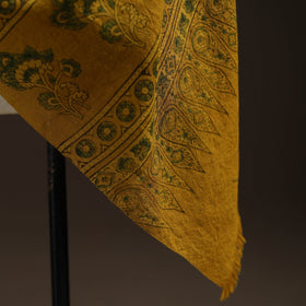 Hand natural dyed handwoven acrylic wool shawl 36