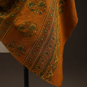 Hand natural dyed handwoven acrylic wool shawl 39