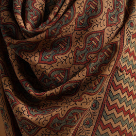 Hand natural dyed handwoven acrylic wool shawl 47