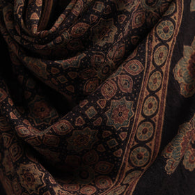 Hand natural dyed handwoven acrylic wool shawl 50