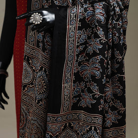 Hand natural dyed modal silk dupatta with lagdi patta 30