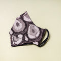  Hand Printed Cotton 3 Layer Maska Snug Fit Face Cover 