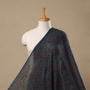 Hand pure mul cotton natural dyed fabric 12 - handcrafted