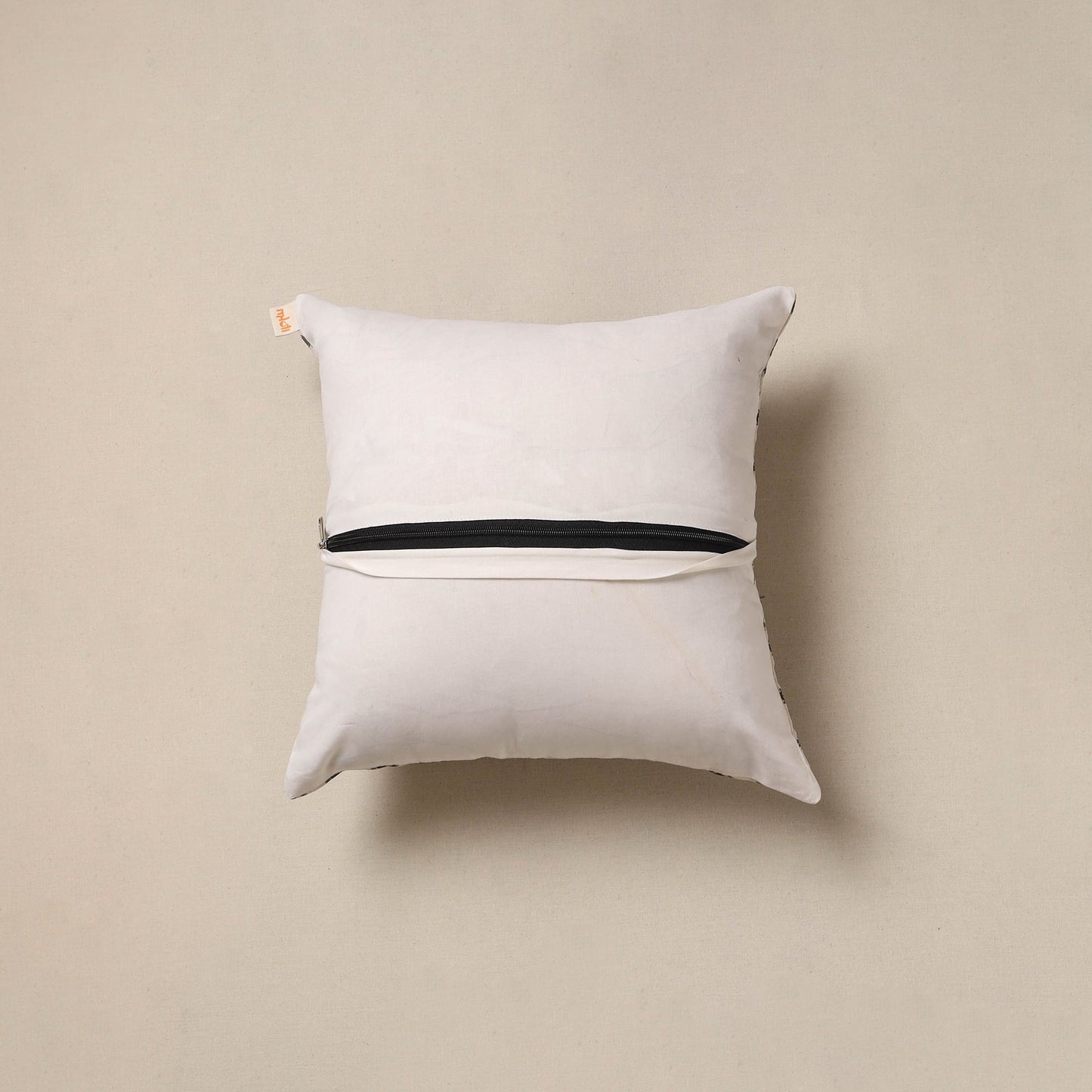 Hand sanganeri cushion cover 136 - handcrafted
