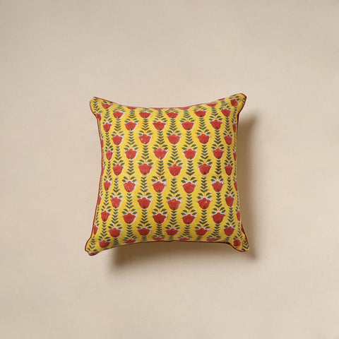 Hand sanganeri cushion cover 50 - handcrafted